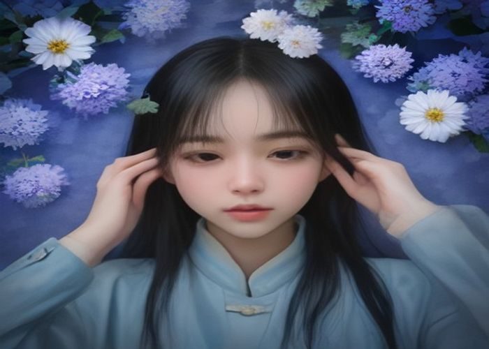 内容运营人员在双屏电脑前查看91娇草分类标签后台数据报表，画面专业且条理清晰